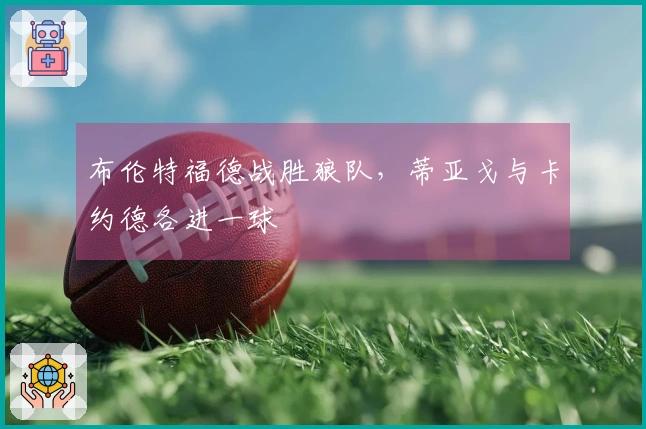 布伦特福德战胜狼队，蒂亚戈与卡约德各进一球